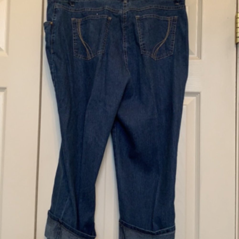 Ruby Rd Blue Jean Capril - Picture 2 of 3